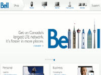 カナダ電話会社dellのホームページ