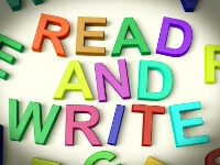 留学中に勉強している様子
