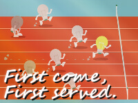 留学後の仕事探しは「First come, first served.」