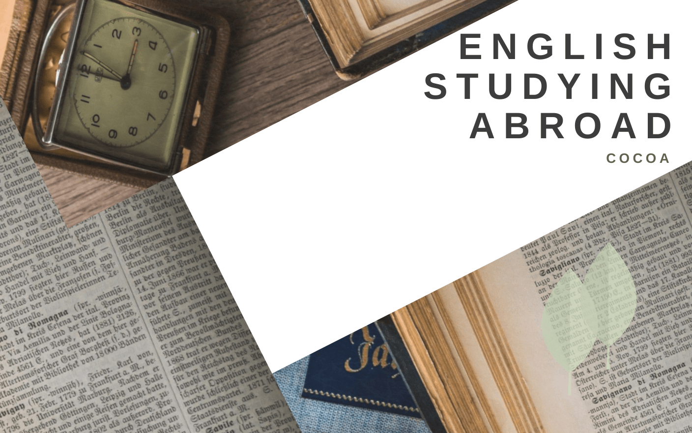 留学で英語を飛躍的に伸ばす3つのヒント！のイメージ