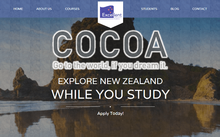 EIA(Excellent International Academy)NZ留学無料サポートのイメージ