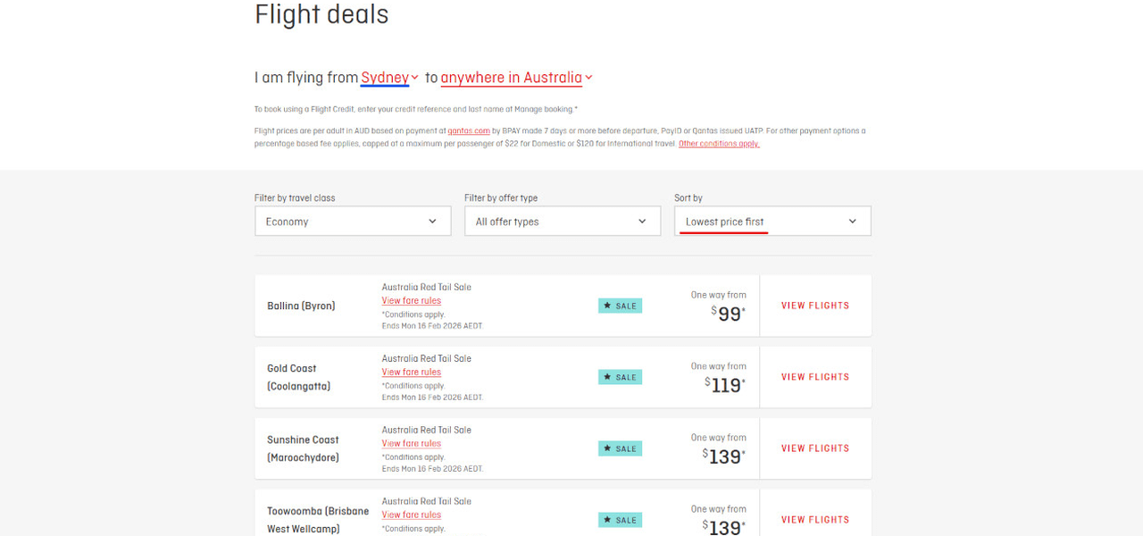 片道A$99〜！LCC並みの価格で「フルサービス」のイメージ