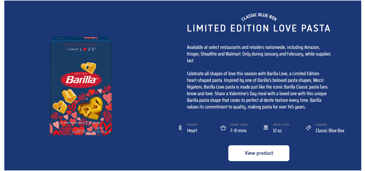 昨年即完売！Colesの「ハート型パスタ」を見逃すな！のイメージ